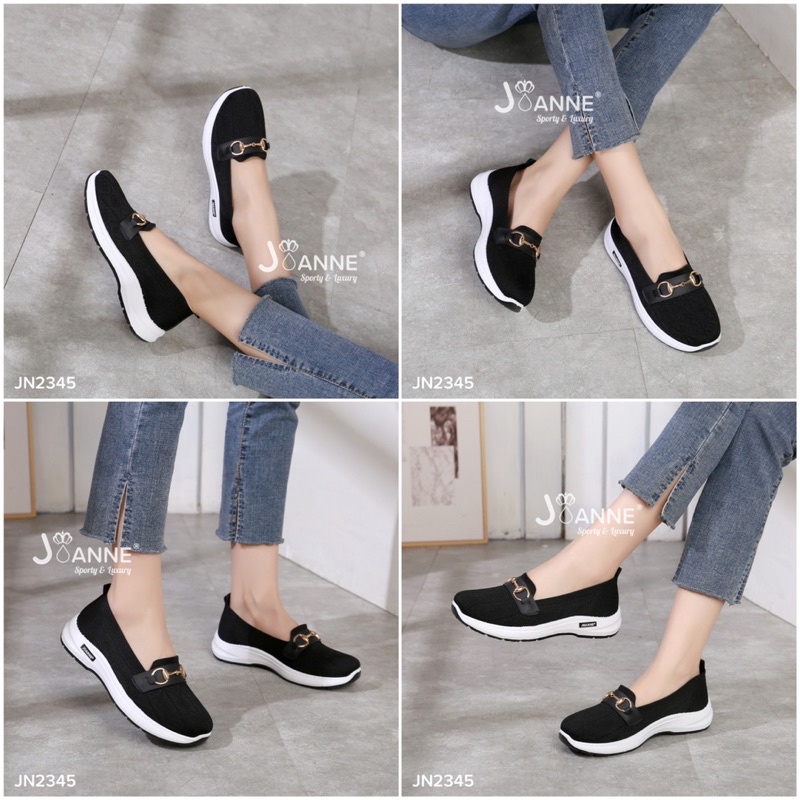 RESTOCK! [ORIGINAL] JOANNE Slip On Sneakers Shoes Sepatu Wanita #JN2345