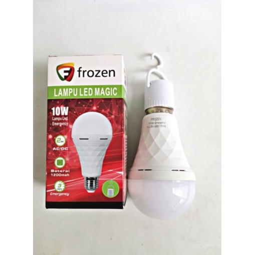 Lampu Emergency Lampu LED Magic Frozen AC/DC 10/15/20 watt Emergency MURAH