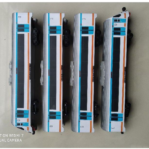 miniatur kereta Bandara Internasional Soekarno-Hatta