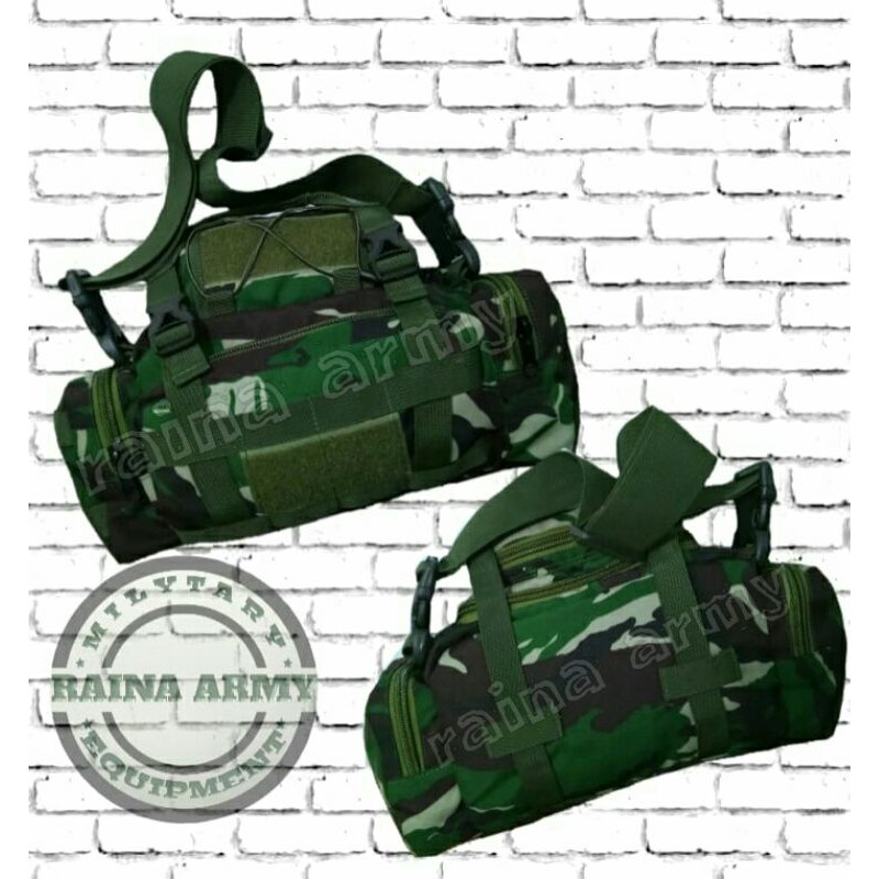 tas selempang army tas kamera army dragon loreng