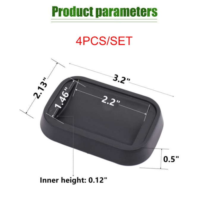 

4pcs bed stopper & furniture stopper caster cups fits to all wheel lalaindah456