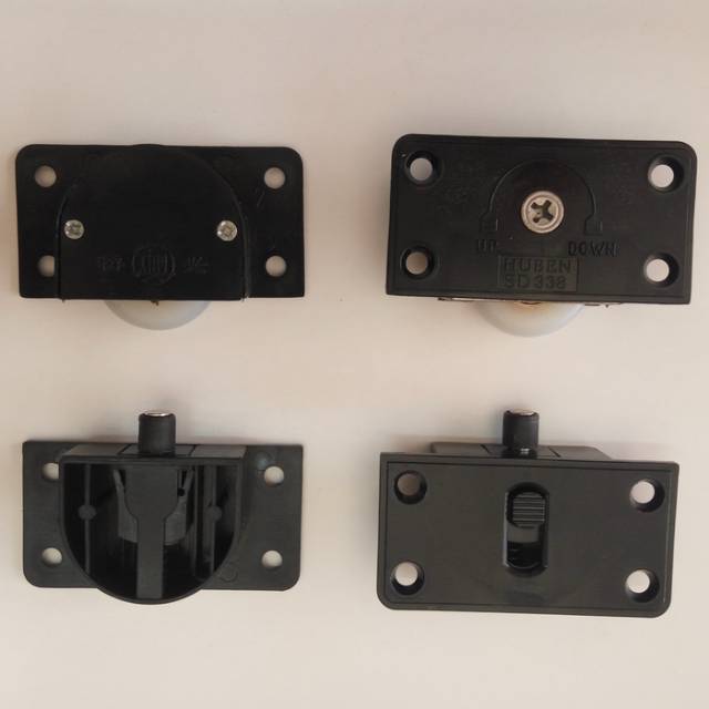 Roda pintu sleding huben SD-338 plastik