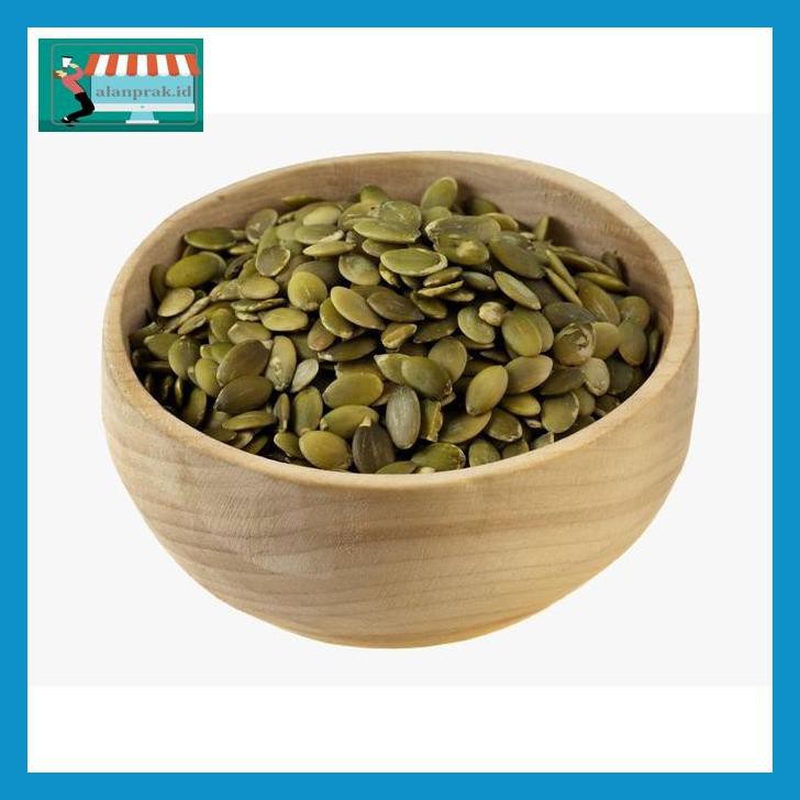 

6Rg5T7T- Pumpkin Seed 100 Gram / Biji Labu Camilan Sehat / Pepita Te5Ts56-