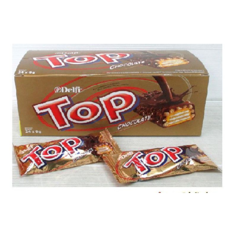 

TOP, wafer choclate, caramel 1 dus