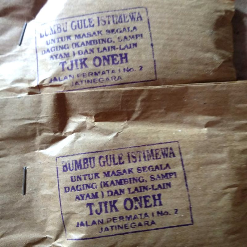 

Tjik Oneh Bumbu Gulai Istimewa