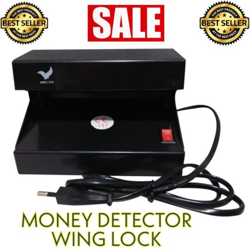 Money Detector Alat Deteksi Uang Palsu Wing Lock WL-103