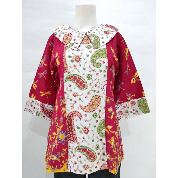 Blus Batik Sultan - Atasan Wanita Blouse