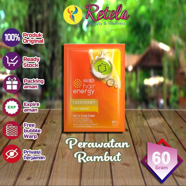 Makarizo Hair Energy Kiwi Extract / Masker Rambut Makarizo / Rambut