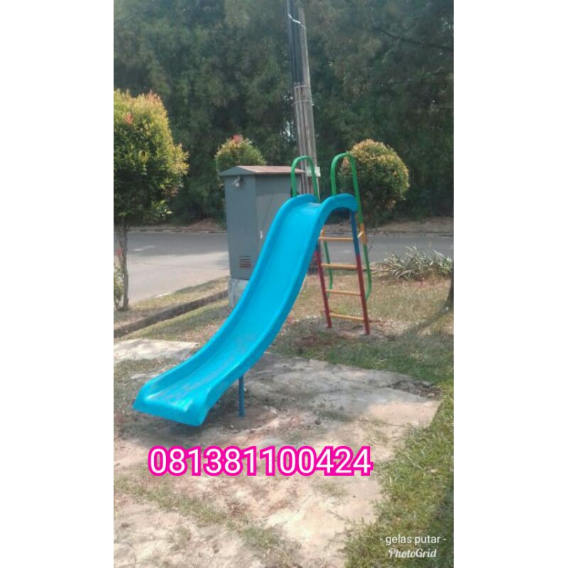seluncuran anak fiber perosotan fiber panjang mainan anak free ongkir jakarta