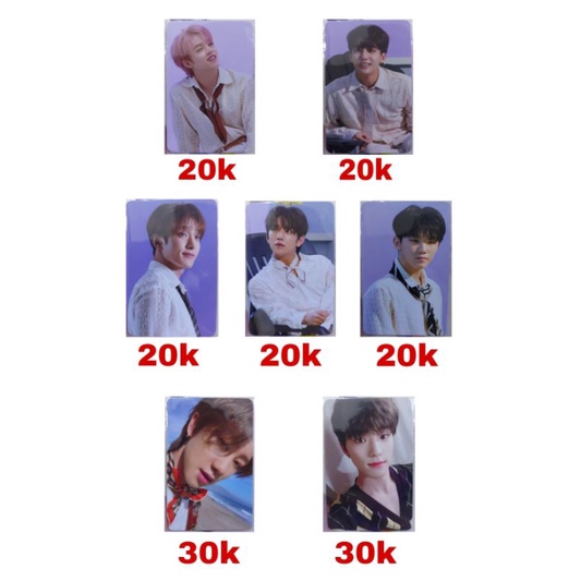 PC SEVENTEEN SCOUPS JEONGHAN JOSHUA WOOZI THE8 DINO Henggarae