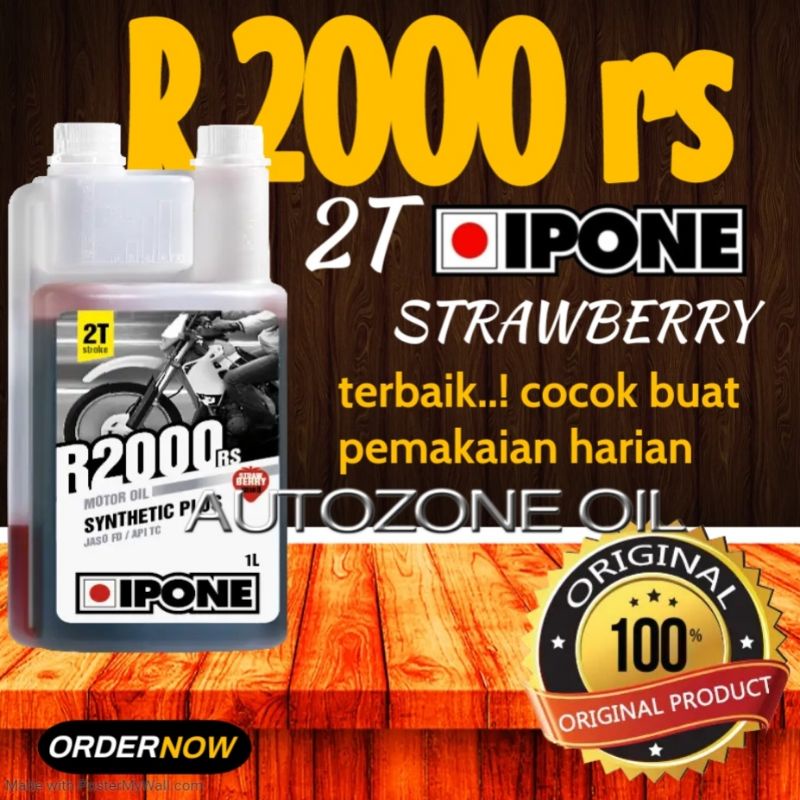 Oli samping ipone R2000 strawberry