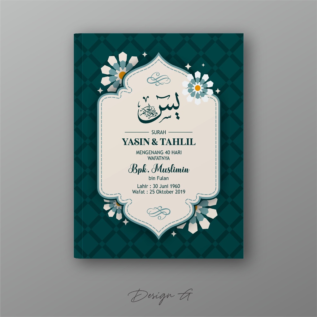 Buku Yasin Yaasiin Ya'sin dan Tahlil Softcover Isi 96 Halaman Penerbit Putra Bahari