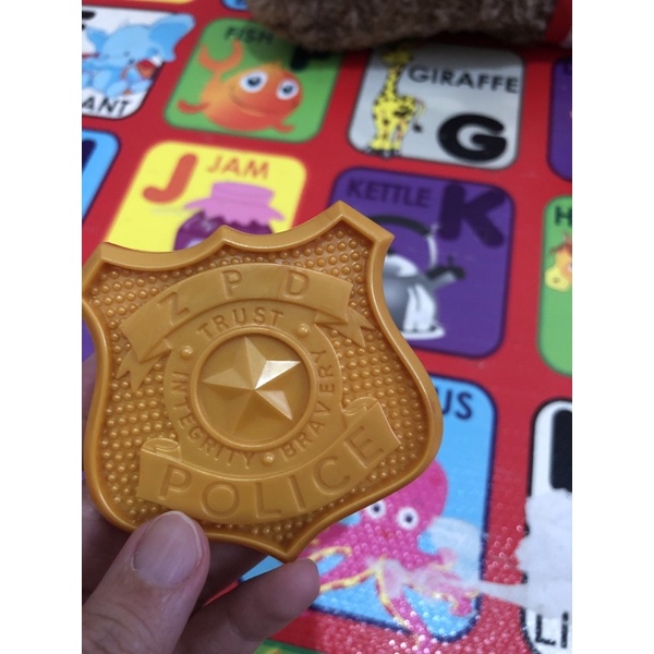 mainan police band polisi polisian bandge