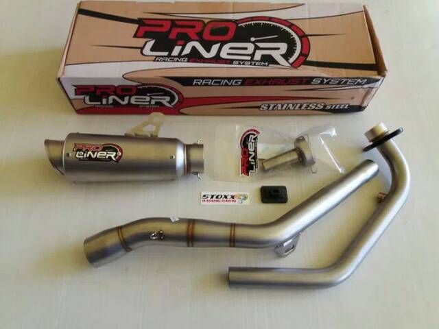 KNALPOT PROLINER ALL NEW CB 150 R FACELIFT LED ORIGINAL