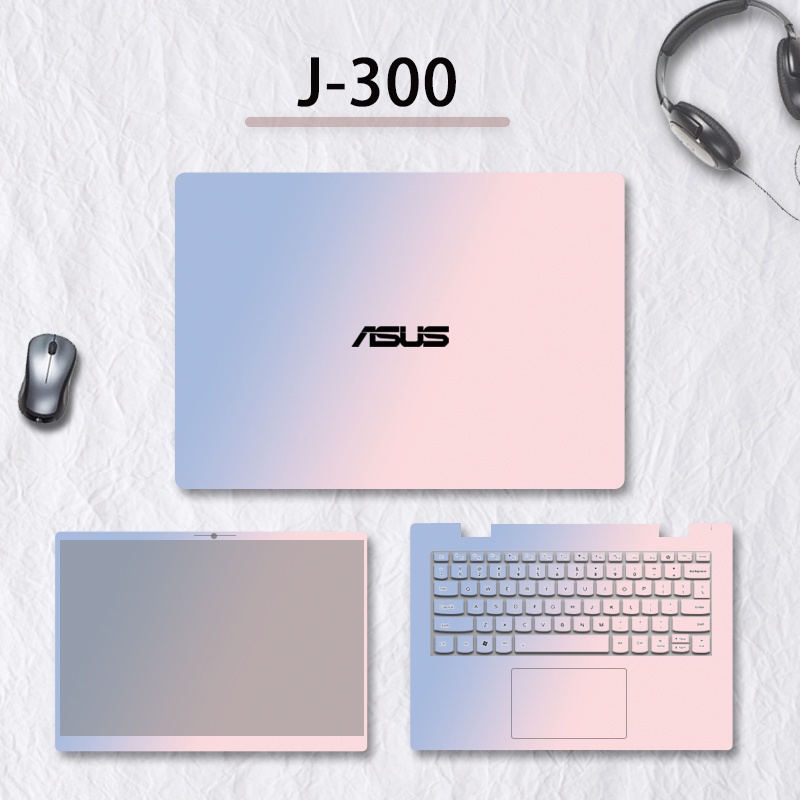 ASUS Vivo Book15 Sticker V5200 / V5000 Solid Color Protective Film Fearless Pro14 Hard Stone E410m Notebook a Bean 14s Computer Shell Film Tianxuan 2 Simple 15.6-inch Full Set