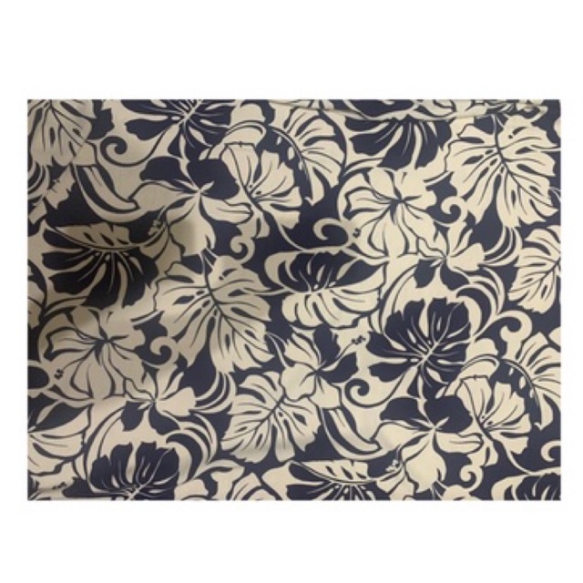 kain rayon "vintage monstera"