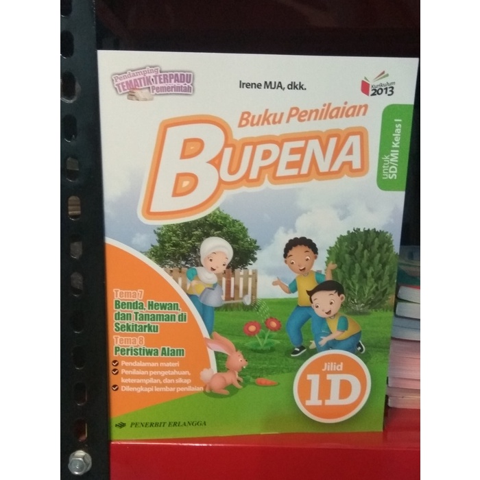 

❤BISA COD❤ Bupena SD Bupena 1D Kelas 1 SD K13 Terbitan Erlangga