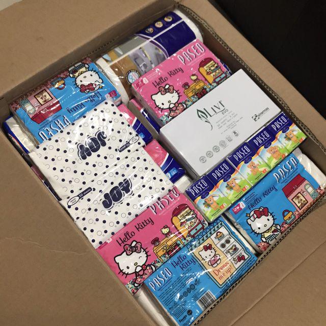 6 Pack Indomaret Correless Embossed Bathroom Tissue 4 Pcs/pack / Tissue Toilet Tanpa Core