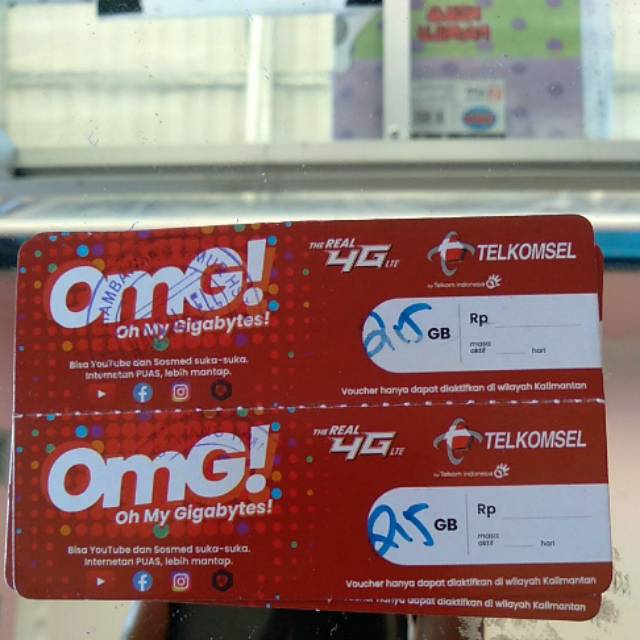 Voucher telkomsel 2,5 GB
