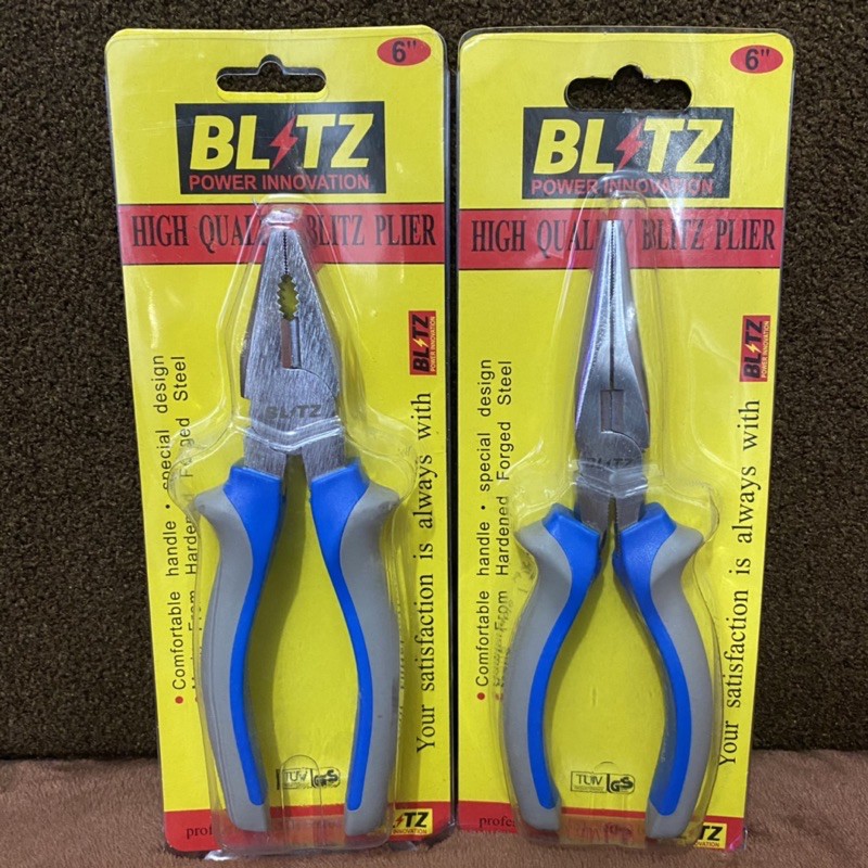 Tang Kombinasi Merk Blitz Power Innovation High Quality blitz plier 6inch dan 8inch