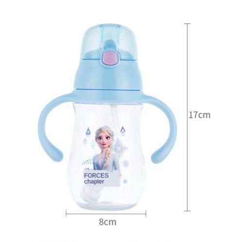 Frozen II Disney waterbottle cup with straw WD4450