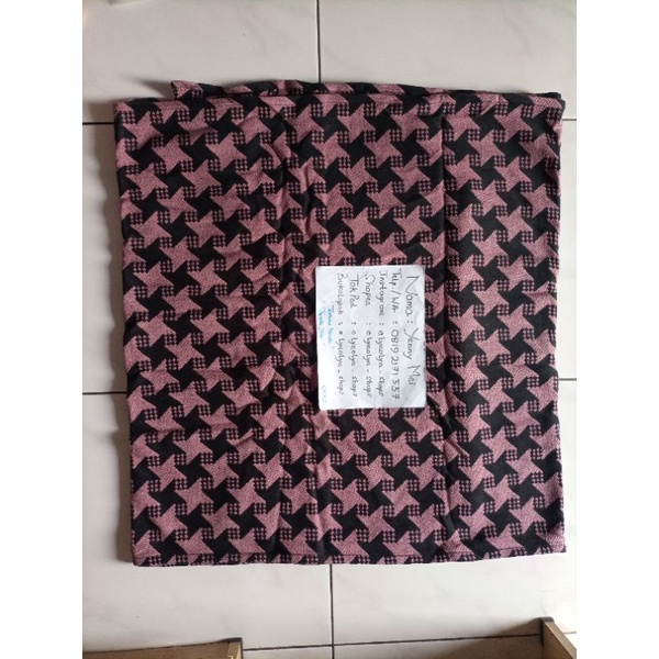 Preloved Woven Wrap Daiesu Kelarai Peony size 7