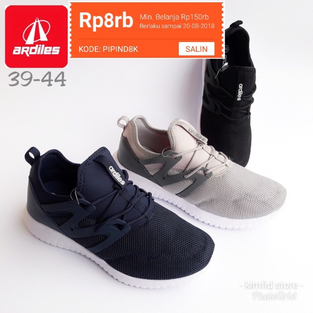 sepatu sport pria sepatu running santai ardiles yurukuma