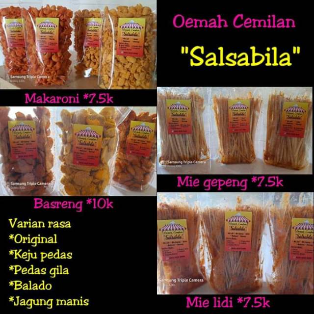 

Oemah Cemilan Salsabila