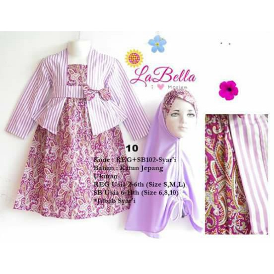 Baju Muslim Labella 10