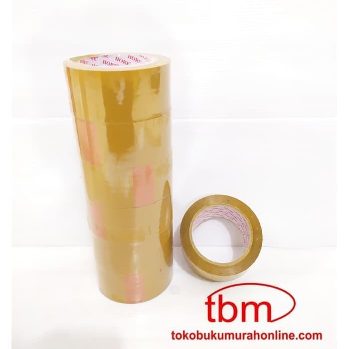

LAKBAN COKLAT HORE 2 INCH 6PCS (SLOP) / OPP LAKBAN HORE / SOLATIP