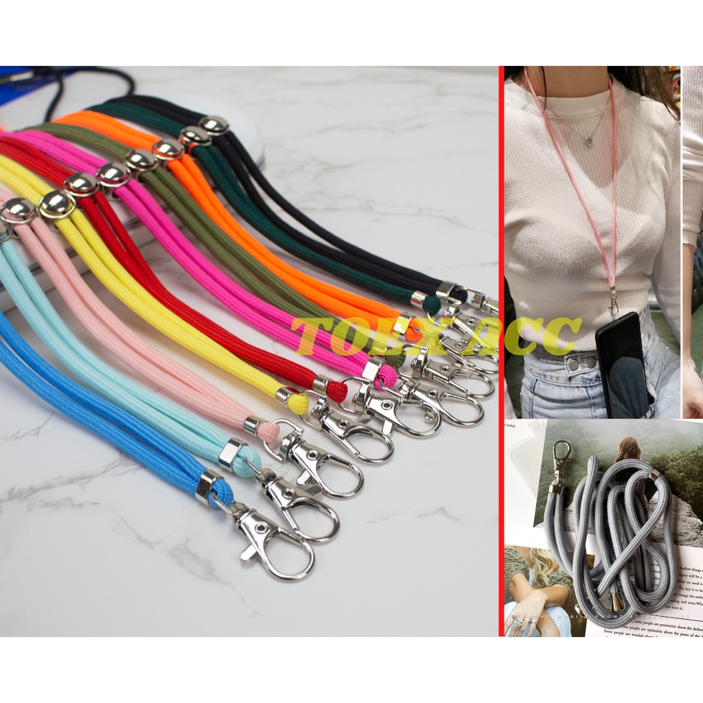 Tali Lanyard Gantungan HP Universal Case Sling ID Card