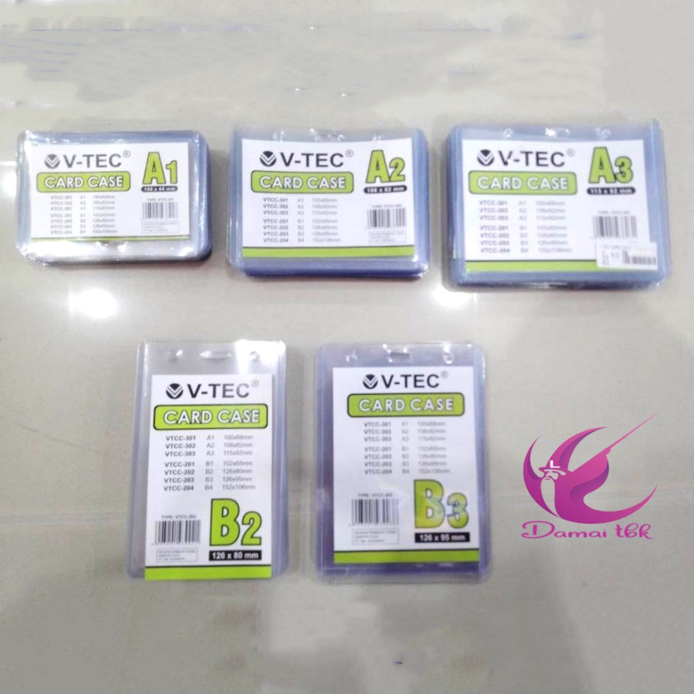 

V-Tec ID card case B1 B3 B4 A1 A2 A3 1 LEMBAR