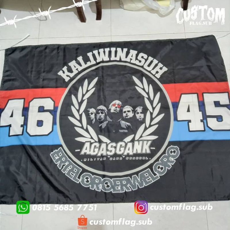 SPANDUK / MINI FLAG / HAND FLAG