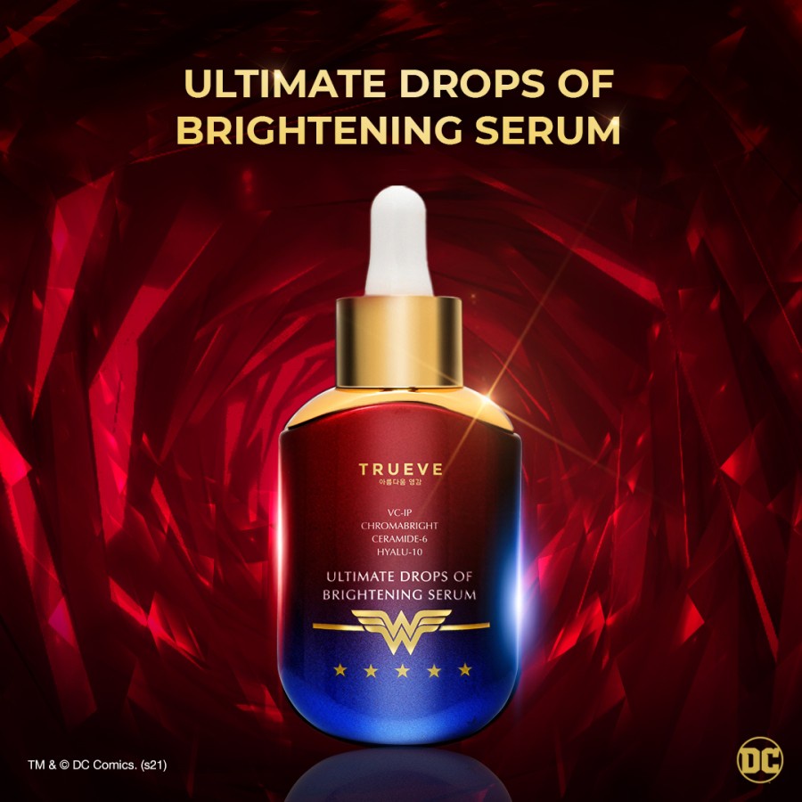 TRUEVE Wonder Woman Ultimate Drops of Brightening Serum