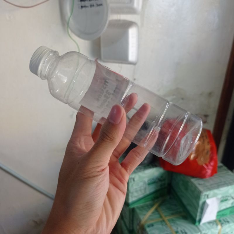 Botol Pristine 330 ml PET / Botol 330 ml Pristine / Botol Plastik 330 ml / Botol Susu Kacang 330 ml 