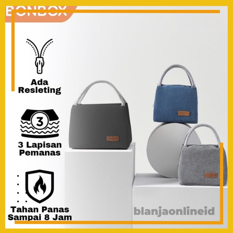 Bon Box Samono Tas Bekal Multifungsi BLB10 Lunch Bag Multifungsi