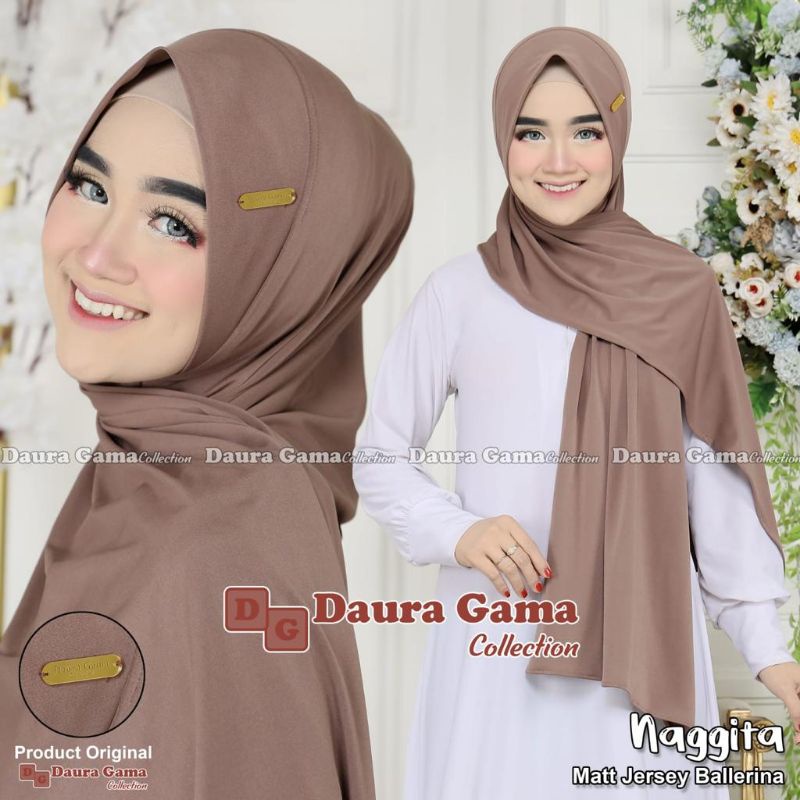 PASMINA INSTAN JERSEY DAURA LANGSUNG SLUP