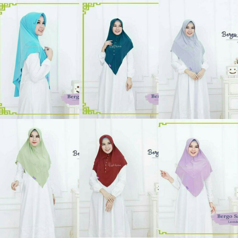 BERGO SALWA BY ELLISA HIJAB BERGO TERMURAH ORIGINAL ELLISA HIJAB JILBAB ELLISA BERGO SALWA