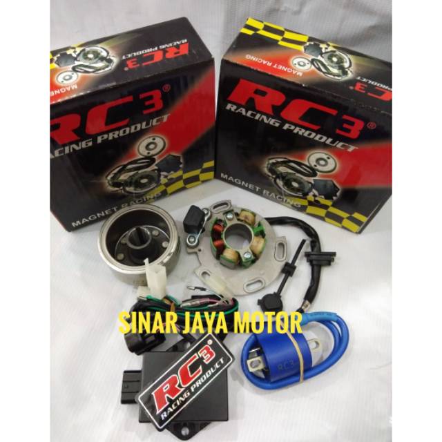 Magnet rc3 racing magnet yz 125 magnet coil cdi kabel lampu  n laen2