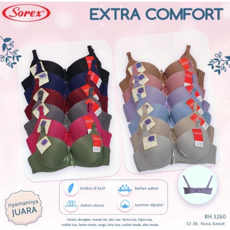 Sorex Bra Extra Comfort (3260) BH Busa Setara Cup B