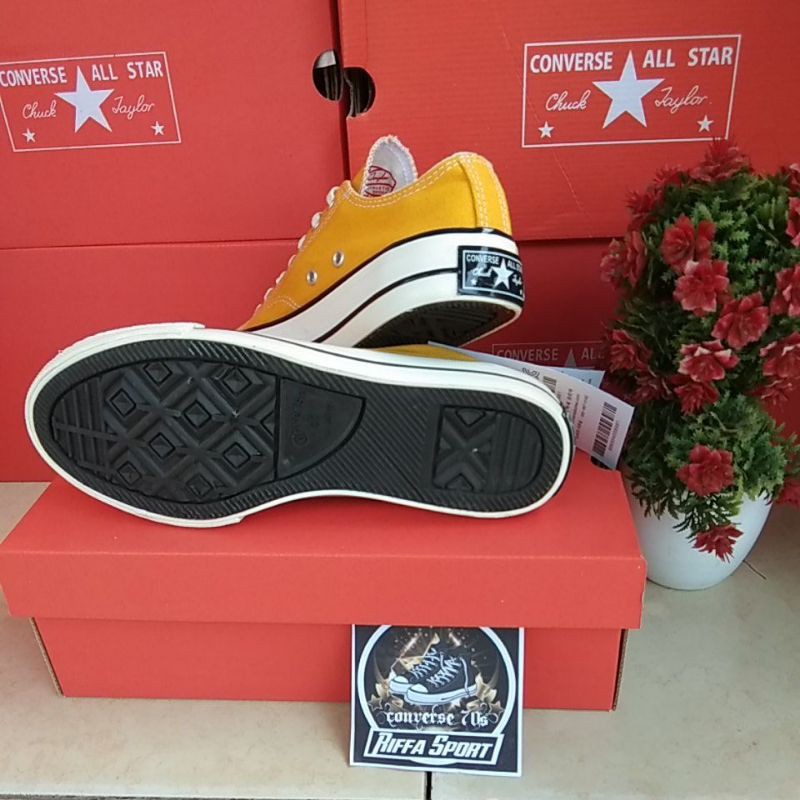 SEPATU C0NV3RSE 70S SUNFLOWERS LOW PREMIUM BNIB MURAH