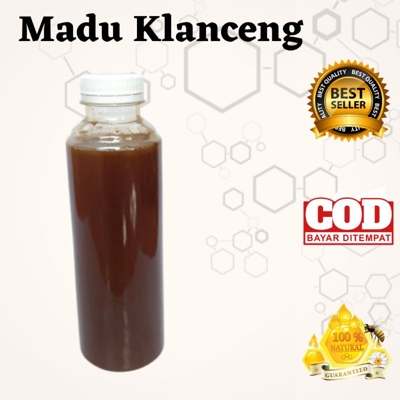 

Madu Klanceng Murni Liar 250ml / 350 Gram.