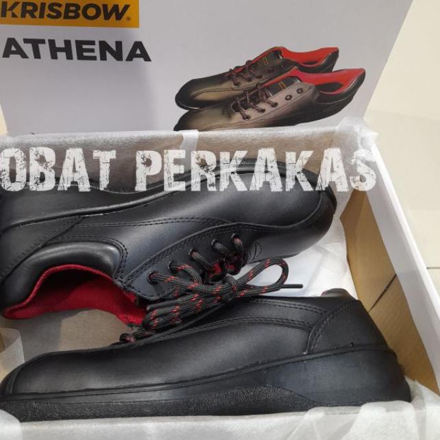 HOT SALE|LR24|Sepatu safety shoes wanita sepatu kerja cewek Krisbow Athena size 36-40