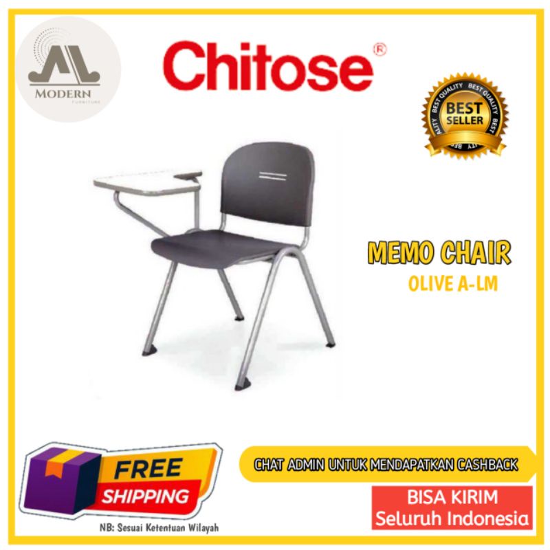TERMURAH Kursi Lipat / kursi Kuliah terbaru Chitose Tipe Olive A-LM