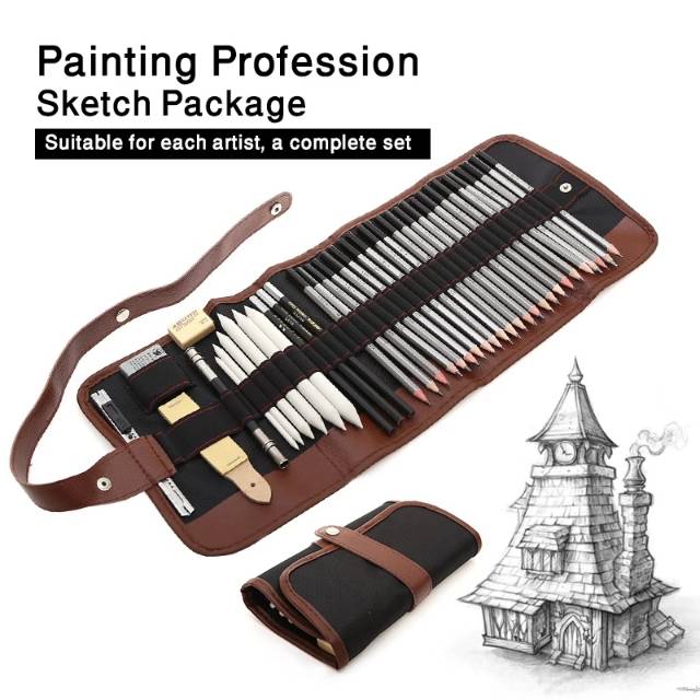 

Set Pensil Sketsa Profesional