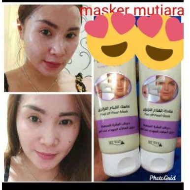 Masker Mutiara Peel Off Pretty Bride My Way