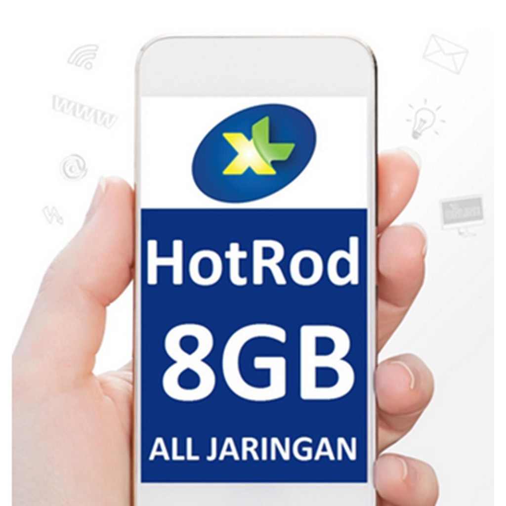 paket xl hotrod 8gb 24jam semua jaringan
