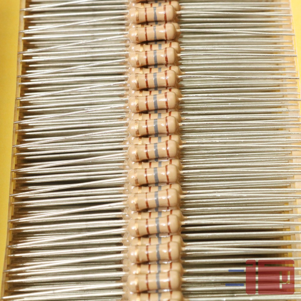 x10 Resistor 180R 1/2W Karbon 5% Taiwan Kaki Tembaga