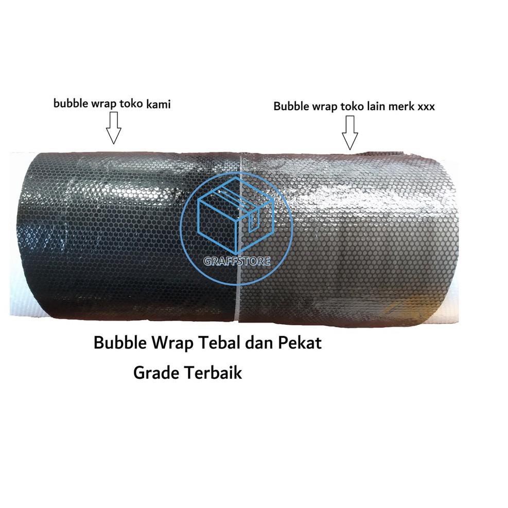 

↑ bubblewrap 50 meter x 30 cm plastik bubble tebal pekat lentur bubble wrap レ