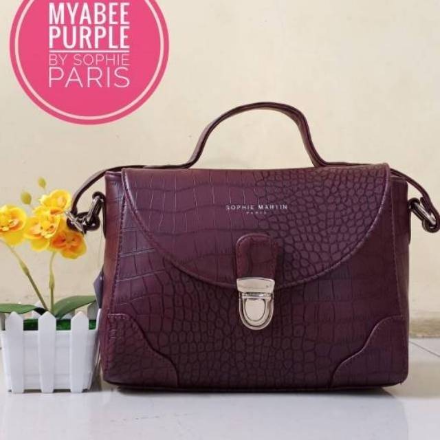 Tas myabee purple sophie paris